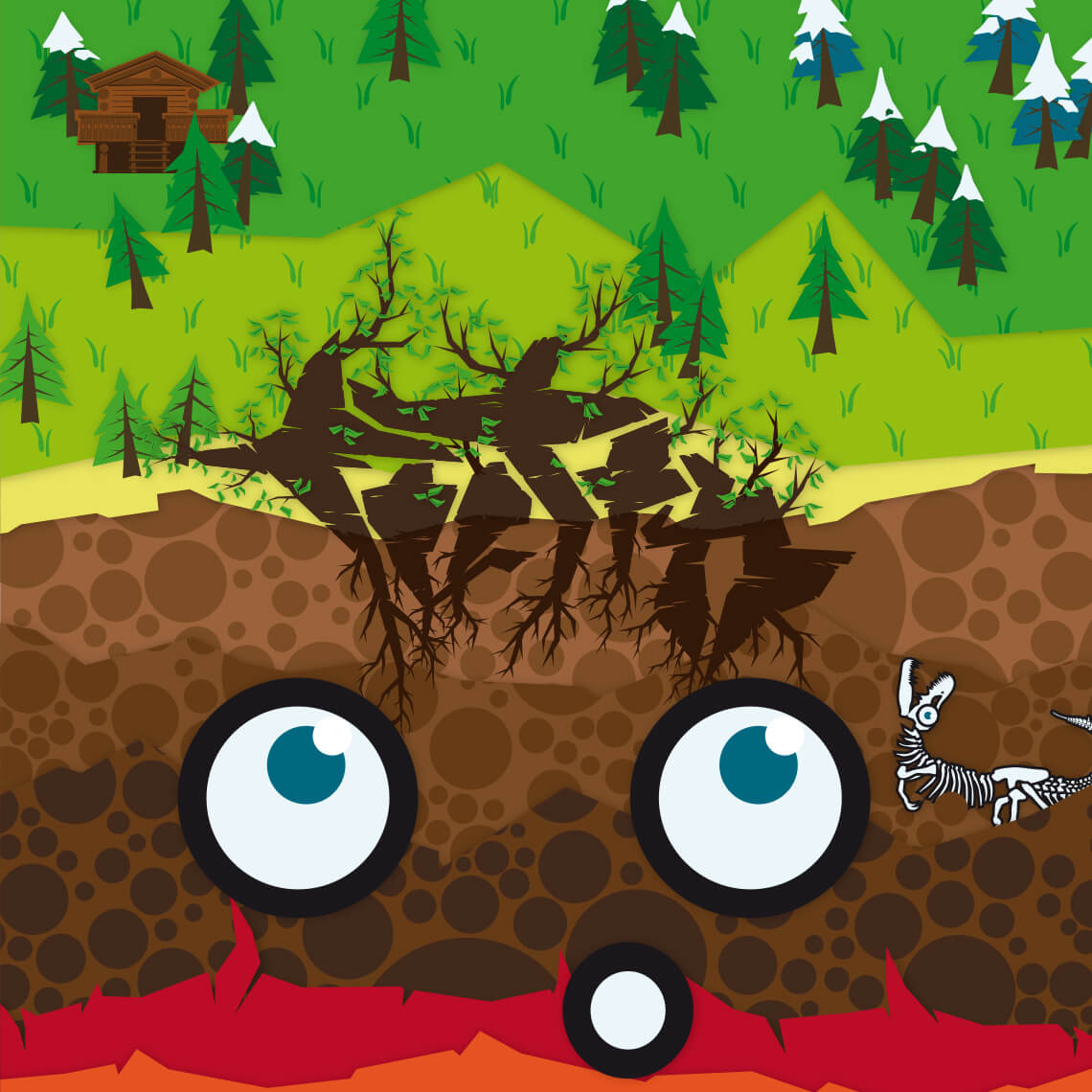 Illustration graffiti caracter design